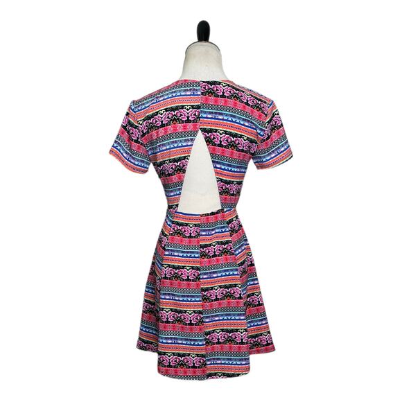 Show Me Your Mumu Ibiza Stripe Saucy Mini Dress M - Picture 2 of 13
